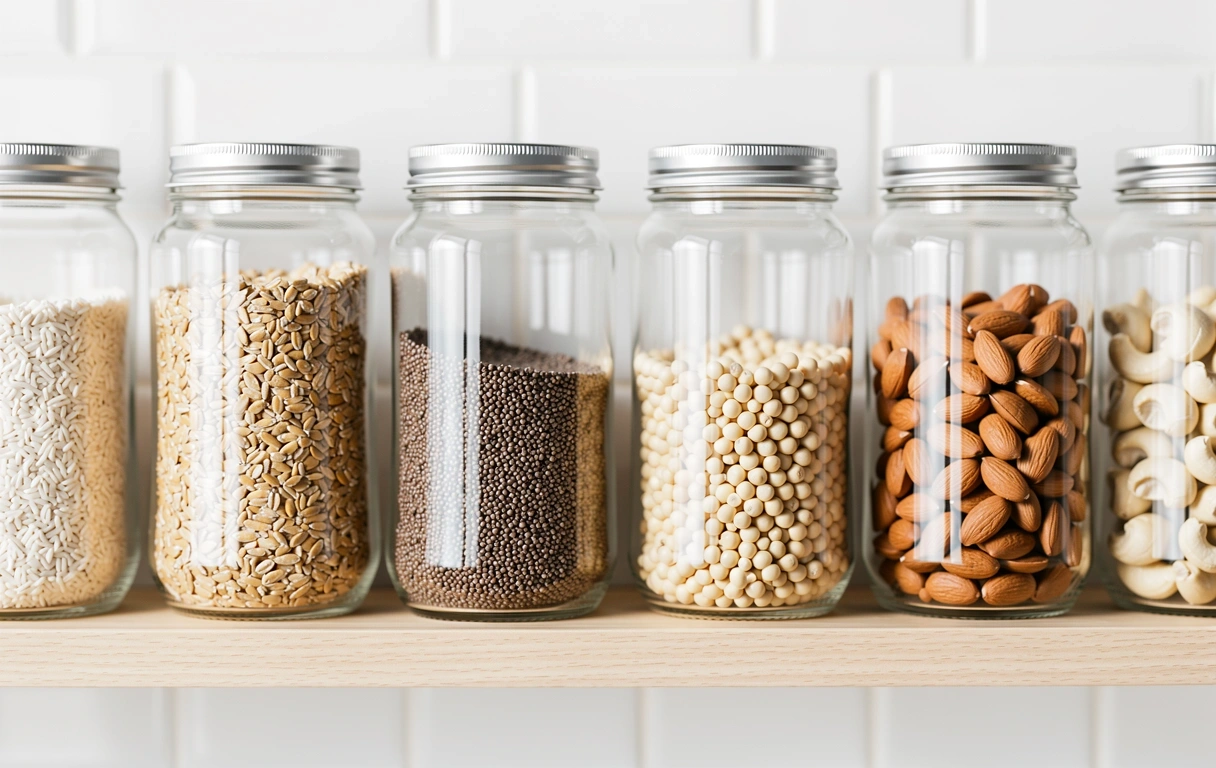 Whole grains storage